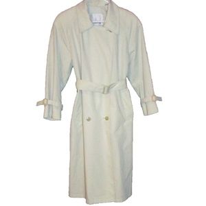 Double Breasted, Trench Coat Petite Sz 4